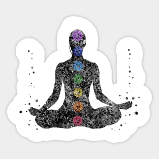 The Seven Chakras Sticker